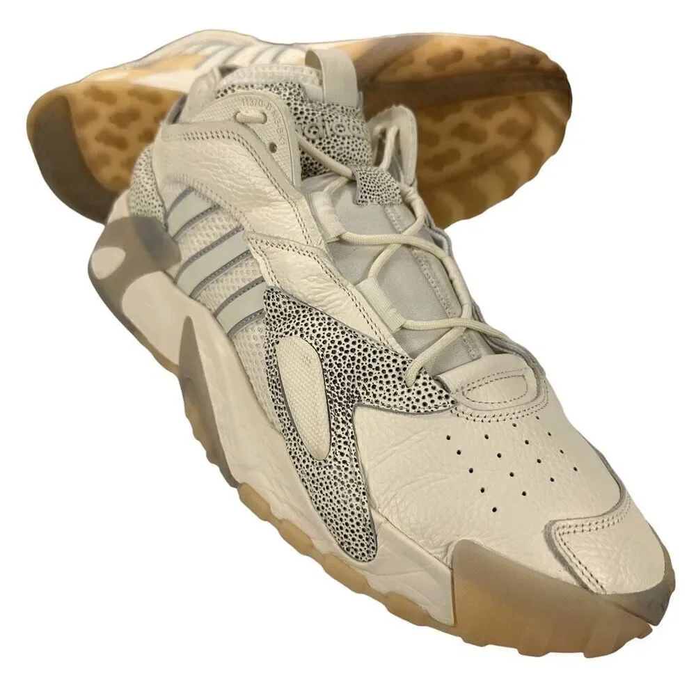 Adidas Streetball Safari Cream White Size 14
